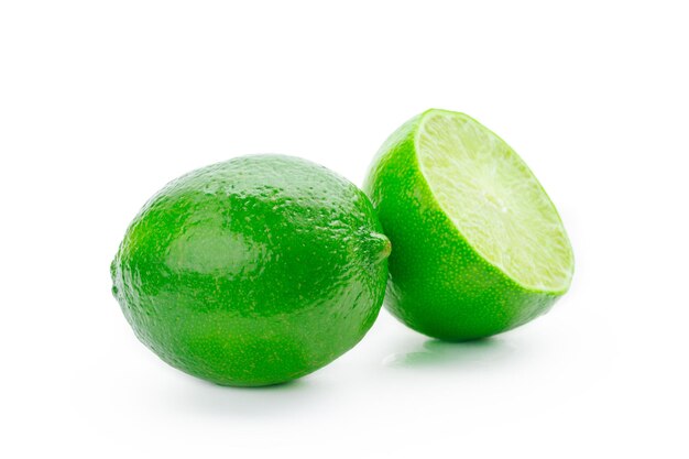 Lime isolated