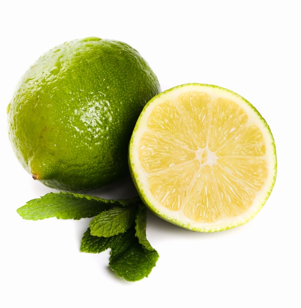 Lime on the table