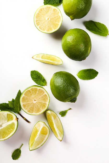 Lime on the table