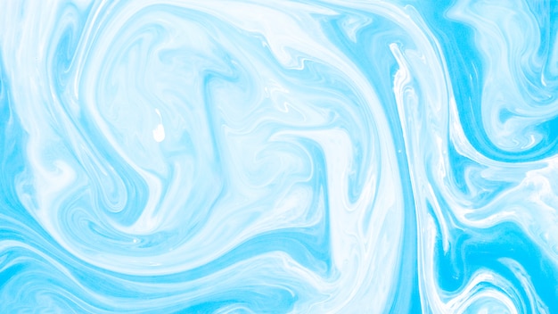 Liquid marble abstract two color background