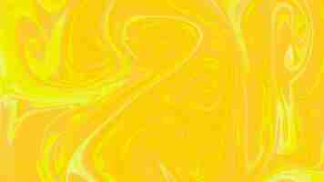 Free photo liquid marble abstract yellow background