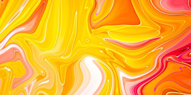 Liquid marbling paint texture background Fluid painting abstract texture Intensive color mix wallpaper