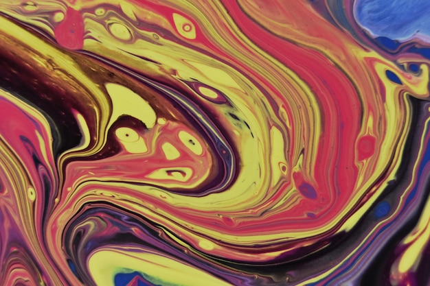 Liquid oil art background