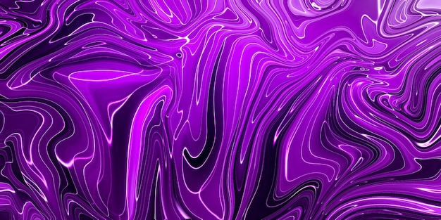 Free photo liquid purple art painting abstract colorful background with color splash and paints modern art