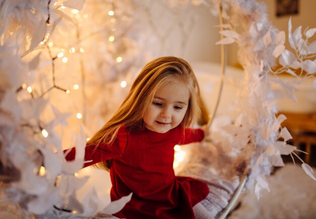 Little girl at the studio