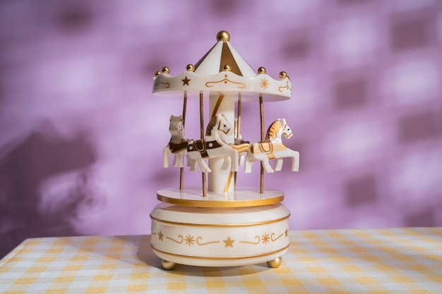 Free photo little music box still life