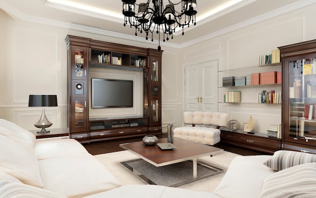 Living Room In Art Deco Style, Art Deco Living Room Furniture
