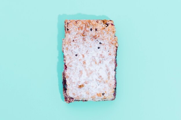 Loaf of bread with color background