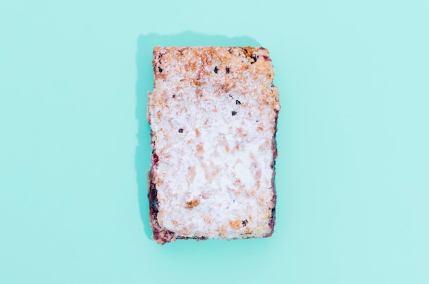 Loaf of bread with color background