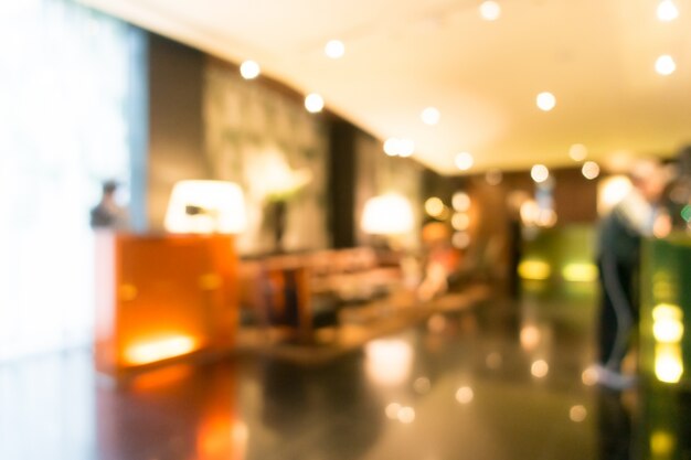 Lobby with bokeh effect