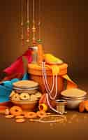 Free photo lohri celebration in india