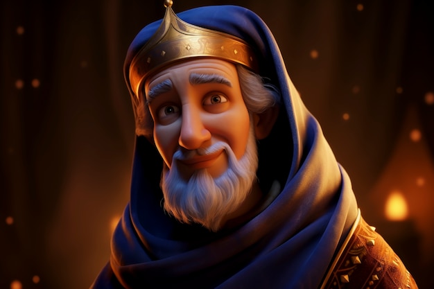 Los reyes magos epiphany мультфильмная иллюстрация