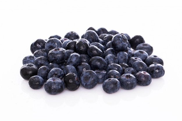 Lots of blueberries