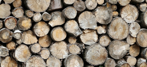 たくさんの木材