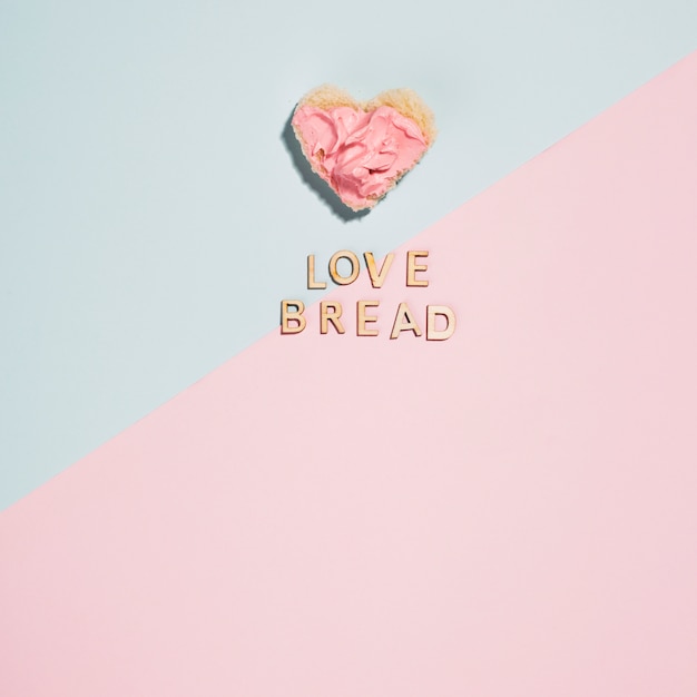무료 사진 사랑 빵