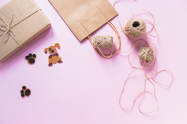 Free Photo lovely handicrafts composition