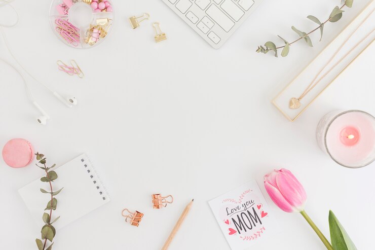 Free Photo lovely mother's day gifts copy space
