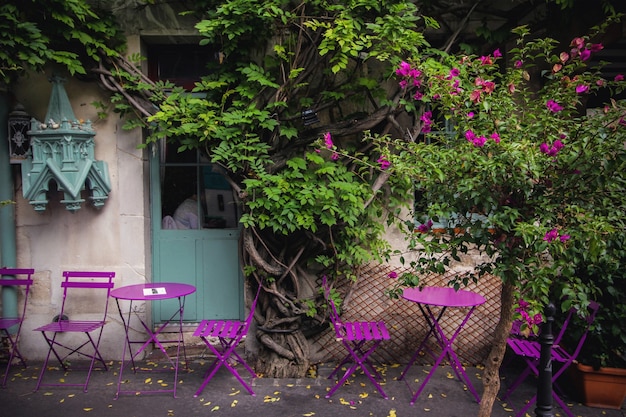 Lovely purple street