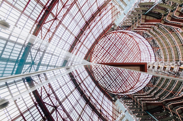 Low angle shot of the thompson center