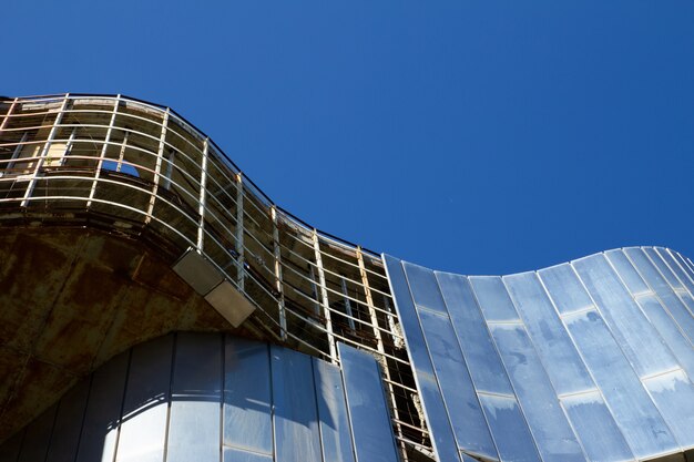 Low angle view of the Croatia Monument to the uprising of the people of Banija and Kordun