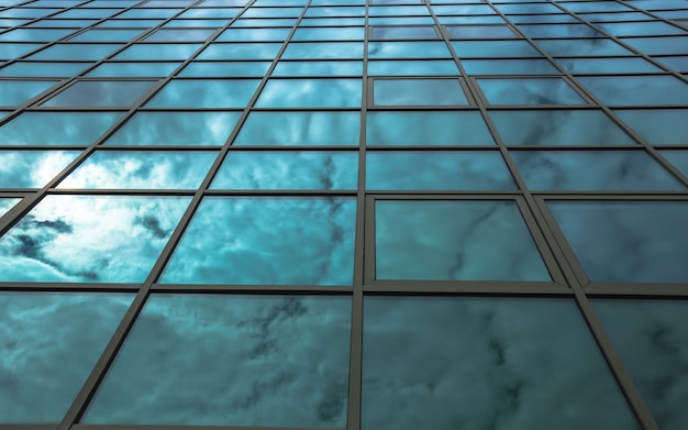 Low angle view of skyscraper