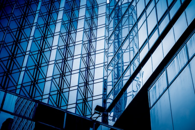 low angle view of skyscrapers