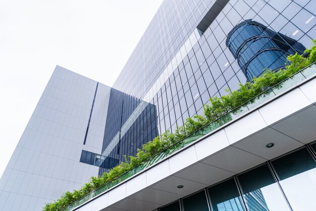 low angle view of skyscrapers