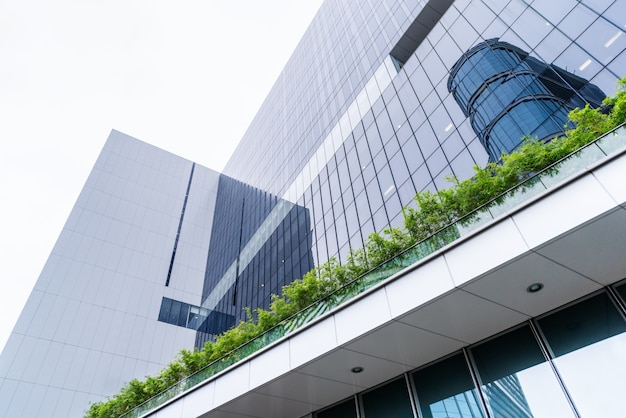 low angle view of skyscrapers