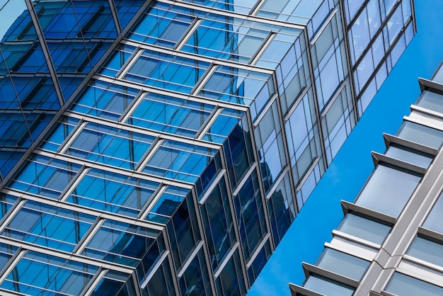 low angle view of skyscrapers