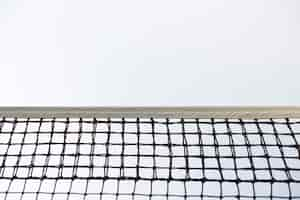 Free photo low angle view tennis net