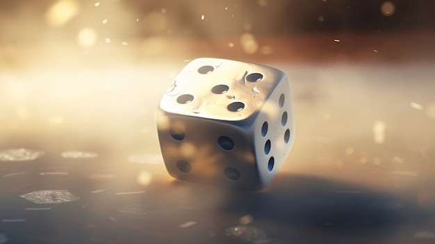 Lucky dice game background