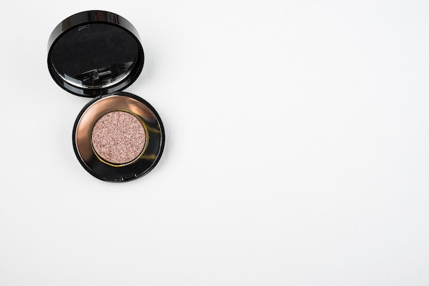 Luxury eye shadow with copy space
