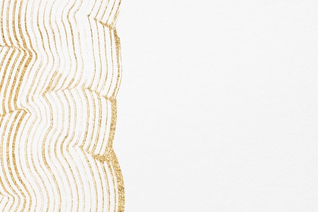 Foto gratuita fondo strutturato oro di lusso in arte astratta bianca