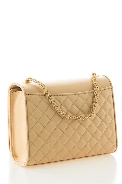 Free photo luxury handbag leather female hand