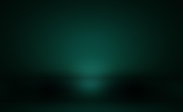 Free photo luxury plain green gradient abstract studio background empty room with space for your text and pictu