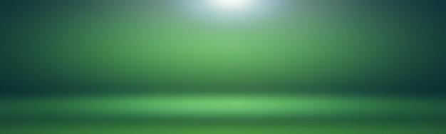 Free photo luxury plain green gradient abstract studio background empty room with space for your text and picture