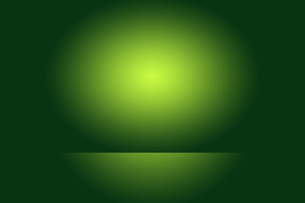 Luxury plain green gradient abstract studio background empty room with space for your text and picture