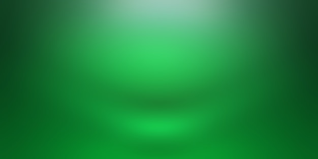 Free photo luxury plain green gradient abstract studio background empty room with space for your text and picture