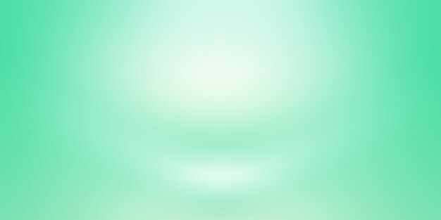 Free photo luxury plain green gradient abstract studio background empty room with space for your text and picture