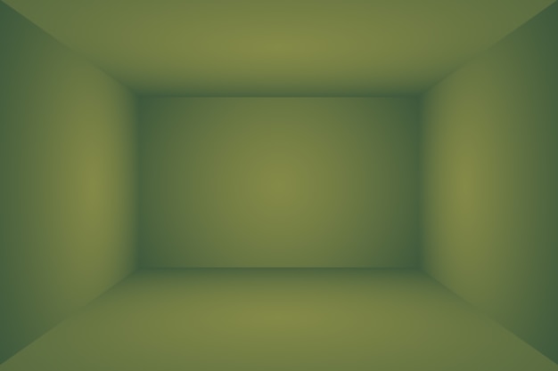 Luxury plain Green gradient abstract studio background empty room with space for your text and picture