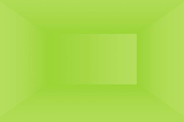 Роскошный простой зеленый градиент абстрактный фон студии пустая комната с пространством для вашего текста и изображения