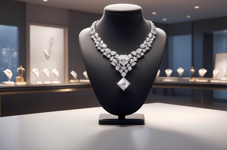 Free Photo luxury shine diamonds digital art