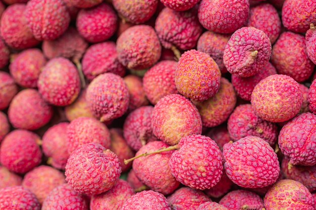 lychee fruit close-up