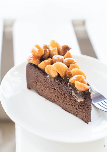 Macadamia chocolate cake