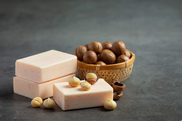 Macadamia soap skin care treatment