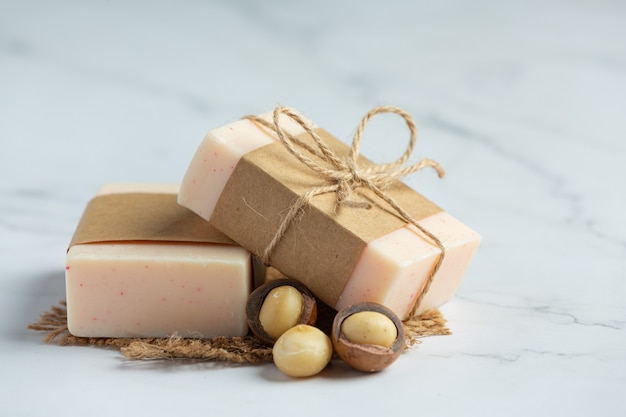 Macadamia soap skin care treatment