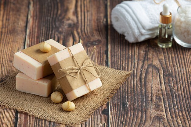 Macadamia soap skin care treatment