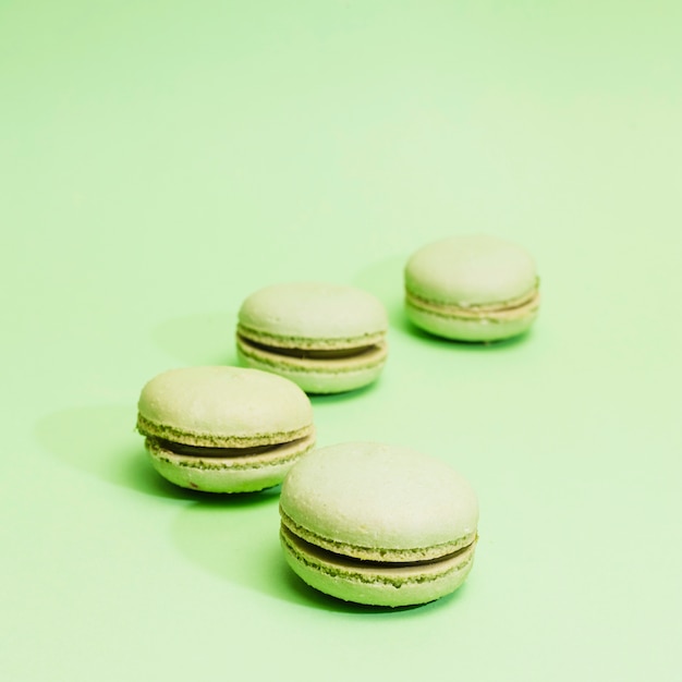 Free photo macarons