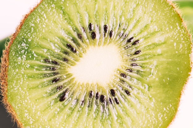 Macro kiwi texture