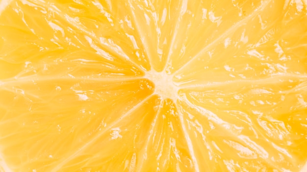 Free photo macro lemon texture